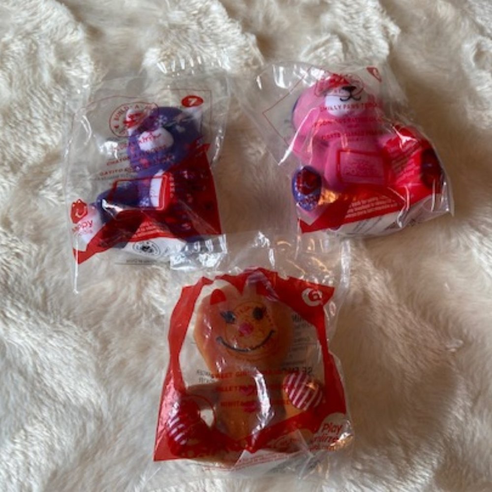 McDonald's Build-a-Bear Plush Bears NIP